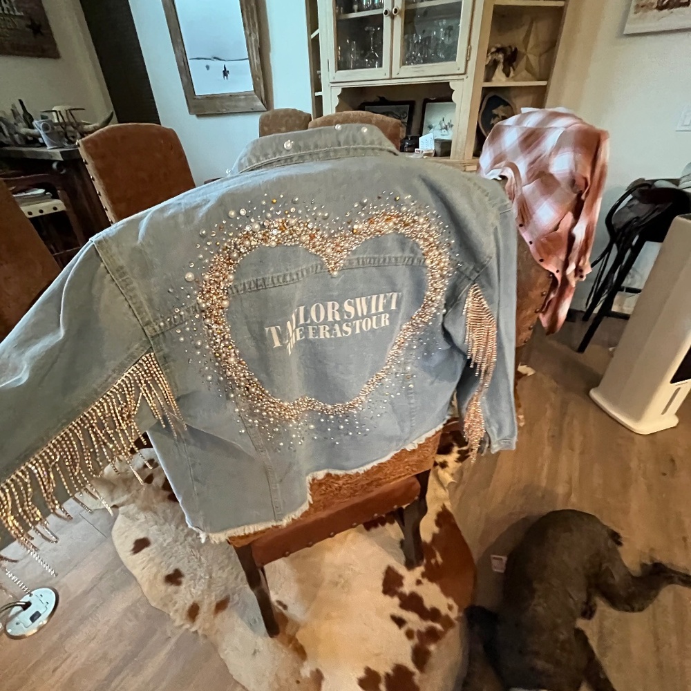 Vintage The Era’s Tour Custom Jean Jacket